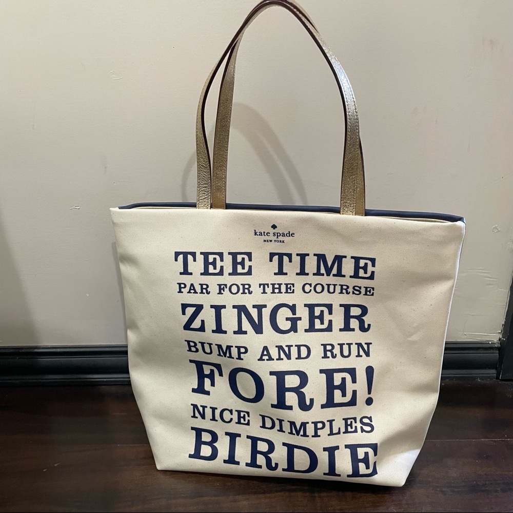 Kate Spade Tee Time Tote